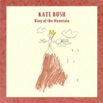 Kate Bush - okadka singla [wydanie brytyjskie w kartoniku - przd] 'King of the Mountain'