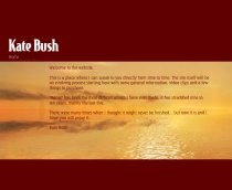 Oficjalna strona Kate Bush w Anglii