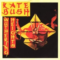 Okadka pierwszego singla Kate Bush 'Wuthering Heights'